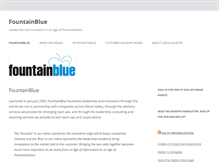 Tablet Screenshot of fountainblue.biz